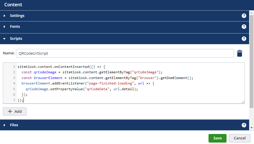 Webpage debugging